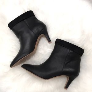 42 Gold Ojai black ankle booties